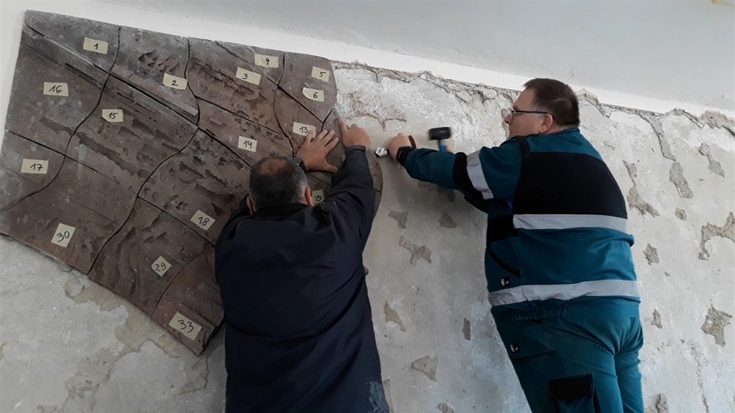 Cennou mozaiku zachránili těsně před demolicí, přijalo ji muzeum
