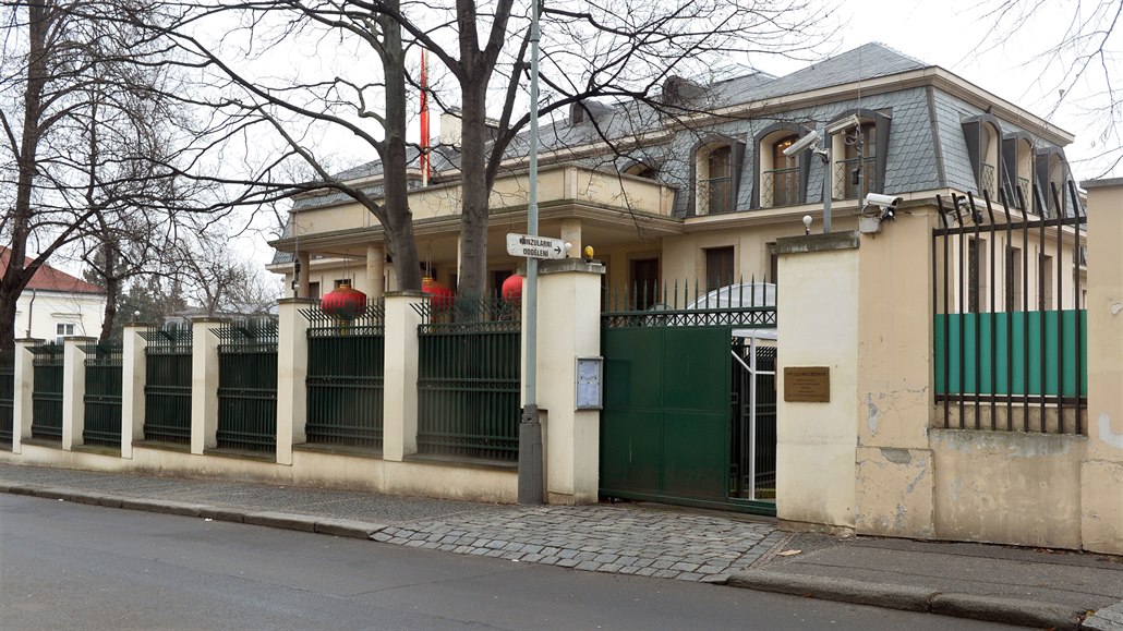 ínská ambasáda v Praze