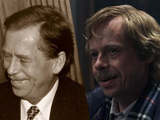 Viktor Dvořák si zahrál roli Václava Havla