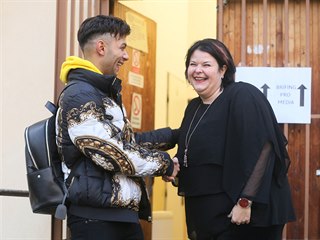 Poslankyně Eva Fialová v úterý završila svůj půlroční pobyt v předlické...