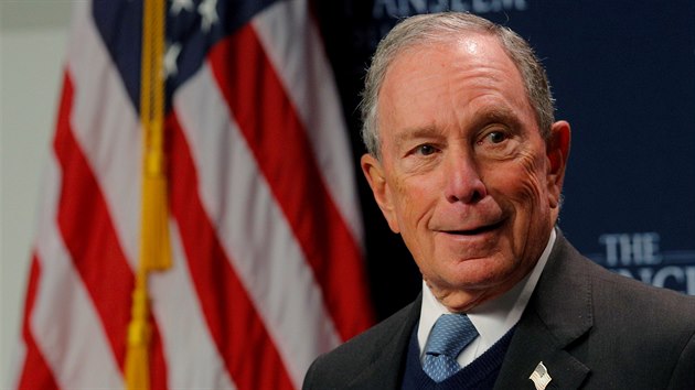 Miliard a bval starosta New Yorku Michael Bloomberg (24. listopadu 2019)