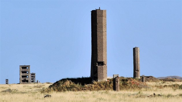 Oblast znm jako Semipalatinsk jadern polygon, ve kter Sovtsk svaz provdl testy jadernch zbran. (22. srpna 2011)