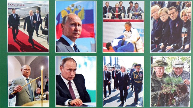 Oficiln kalend ruskho prezidenta Vladimira Putina pro rok 2020 (zadn strana)