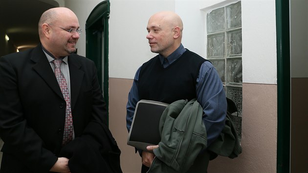Na jednn piel i souasn editel muzea v Litomicch Tom Wiesner (vpravo) a editel teplickho muzea Radek Spla. (20. 11. 2019)