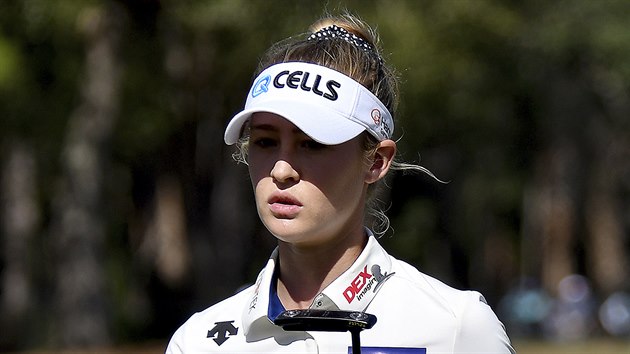 Nelly Kordov na turnaji CME Group Tour Golf Championship v Naples