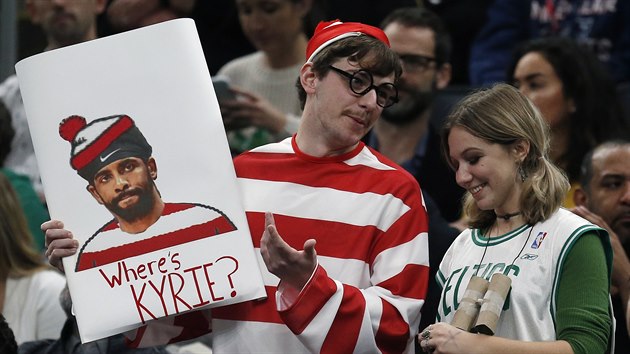 Bostonsk fanouek si utahuje z Kyrieho Irvinga. Rozehrva Brooklynu asto bv zrann.