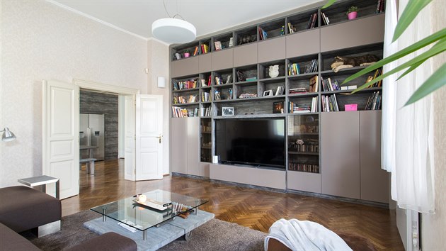 Byt v centru Prahy má dispozici 3+1 a rozlohu 140 metrů čtverečních. 