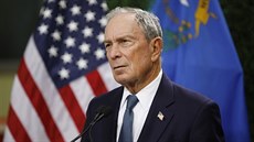 Miliardá a bývalý starosta New Yorku Michael Bloomberg v nedli oficiáln...