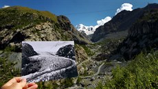 výcarská údolí kdysi vyplovaly mohutné ledovce, dnes po nich asto zstaly...