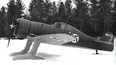 Stíhaka Fokker D.XXI finského letectva