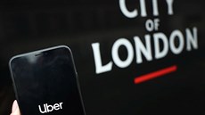 uber londýn london taxi