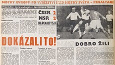 Vítzství eskoslovenských fotbalist na ME 1976 v Blehrad na stránkách...