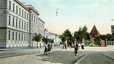 Břeclavské gymnázium na začátku dvacátého století