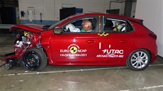 Opel Corsa v crashtestu Euro NCAP