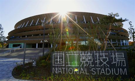 Hlavn stadion pro olympijsk hry v Tokiu je hotov.