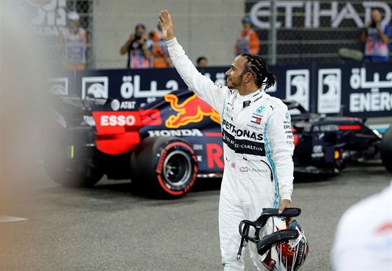 Lewis Hamilton z Mercedesu byl v kvalifikaci nejrychlejí.