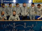 Fotbalisté Olomouce se po utkání s Libercem na tiskové konferenci postavili za...