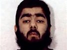 Londýnský terorista Usman Khan na archivní nedatované fotografii.