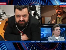 Vystoupení starosty Novotného v televizi Rossija 1 (29. listopadu 2019)