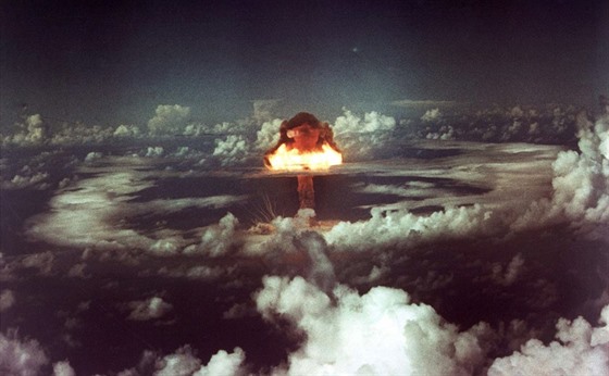 Test americké bomby bomby Ivy King v roce 1952.