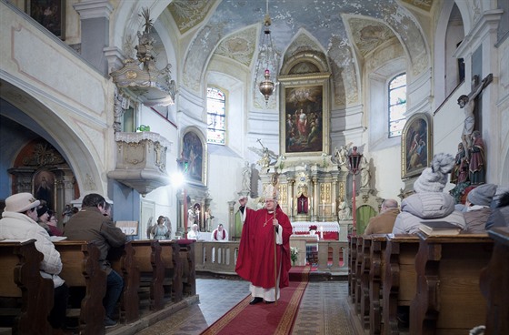 Po čtvrtstoletí se do kostela svaté Kateřiny Alexandrijské v Novém Městě pod...