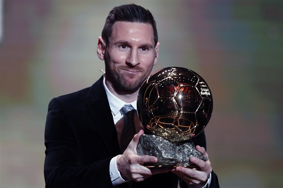 Lionel Messi vyhrál pošesté v kariéře Zlatý míč pro nejlepšího fotbalistu světa.