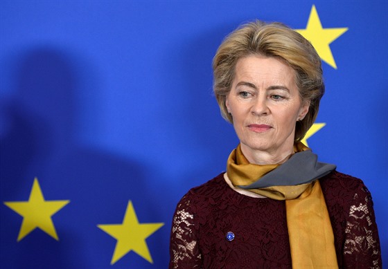 Pedsedkyn Evropské komise Ursula von der Leyenová (1. prosince 2019)