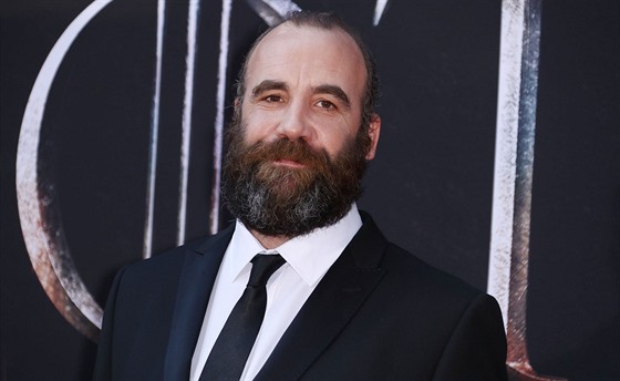 Rory McCann na premiée závrené ady seriálu Hra o trny (New Yorku, 3. dubna...