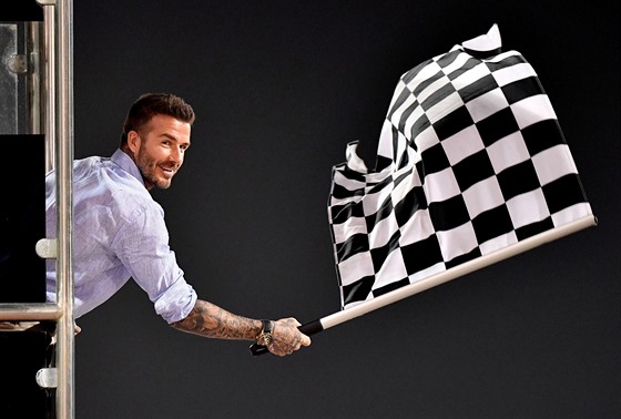 David Beckham odmával závod formule 1 v Bahrajnu.