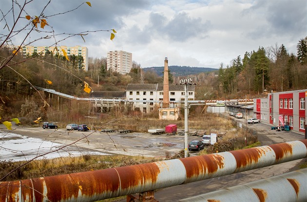 Na promn zanedbaných prostor po prmyslové výrob v eském Krumlov v novou...