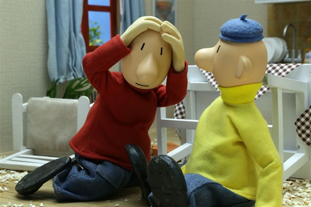 Z filmu Pat a Mat: Kutilsk� trampoty