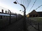 Bývalý koncentraní tábor v polské Osvtimi. (6. prosince 2019)