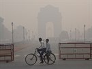 Smog v ulicích indického Nového Dillí (listopad 2019)