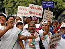V Indii probíhají protesty kvli obtem znásilnní. Demonstranti poadují, aby...