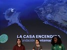 Ekologická aktivistka Greta Thunbergová na konferenci OSN o zmnách klimatu....