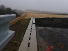 Zde dnes d�lnice kon��. Je to na konci �seku Borek - �siln� nedaleko v�padovky...