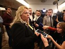 Briefing ministryně pro místní rozvoj Kláry Dostálové a náměstkyně pro...