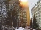 Kamery zaznamenaly výbuch plynu v panelovém dom v Preov