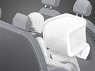 elní airbag vzadu se bude vystelovat ze sedadla. S tímto konceptem...