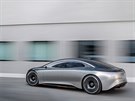 Futuristický design pln elektrického Mercedesu-Benz EQS má pinést adu...