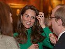Vévodkyn Kate na recepci v Buckinghamském paláci k 70. výroí NATO (Londýn, 3....