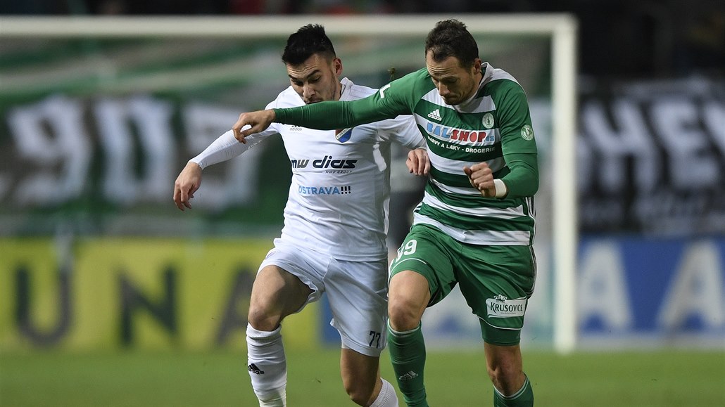 Bohemians - Baník 0:2, góly po půli, tři body trefili Diop a Kuzmanovič