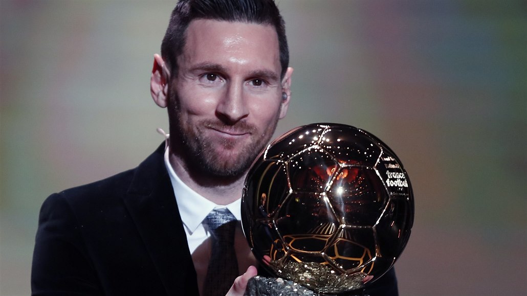 Lionel Messi vyhrál pošesté v kariéře Zlatý míč pro nejlepšího fotbalistu světa.
