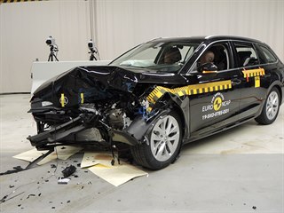 Crashtest Škody Octavia čtvrté generace