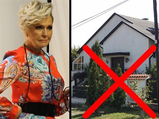 Helena Vondráčková se soudí s obcí Řitka kvůli pokáceným dřevinám před svým...