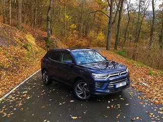Testovaný vůz SsangYong Korando