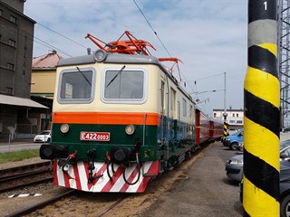 Lokomotiva E422 0003