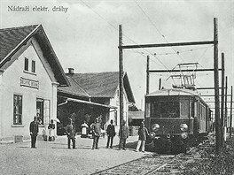 Původní nádraží v Bechyni