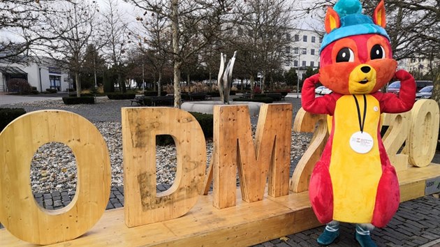 Maskot olympidy dt a mldee veverka iperka.