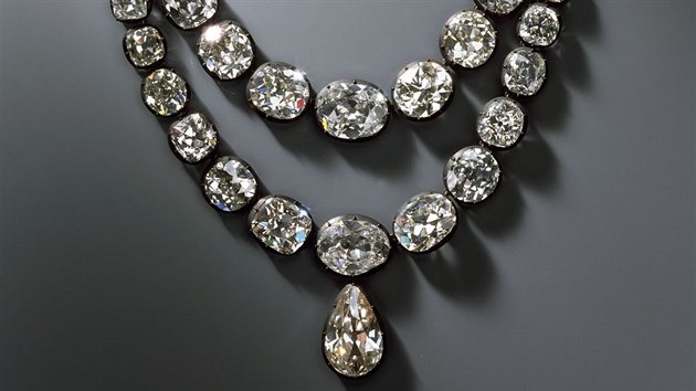 Diamantov nhrdelnk sask krlovny Amlie Augusty, princezny Bavorsk (18011877)